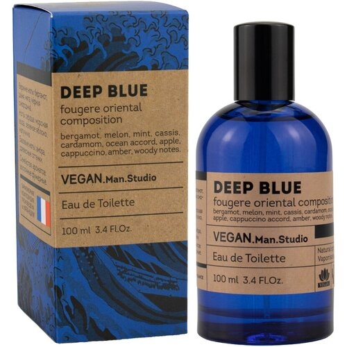 т/в Vegan Man Studio Deep Blue (Веган Мэн Студио Дип Блю)-100ml for men